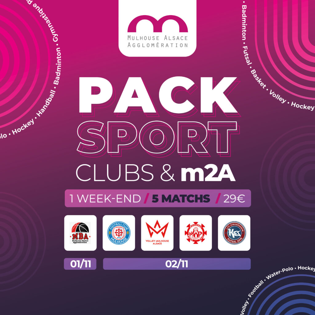 Pack Sport Clubs & m2A